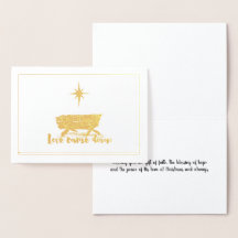 Tarjeta de Navidades de Love Came Down