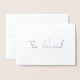 Con Relieve Metalizado Tarjeta de puntuación de género