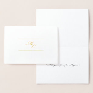 Con Relieve Metalizado Tarjeta de regalo/saludo de Mariah y Chris