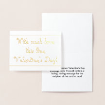 Tarjeta El día de San Valentín de personalizable