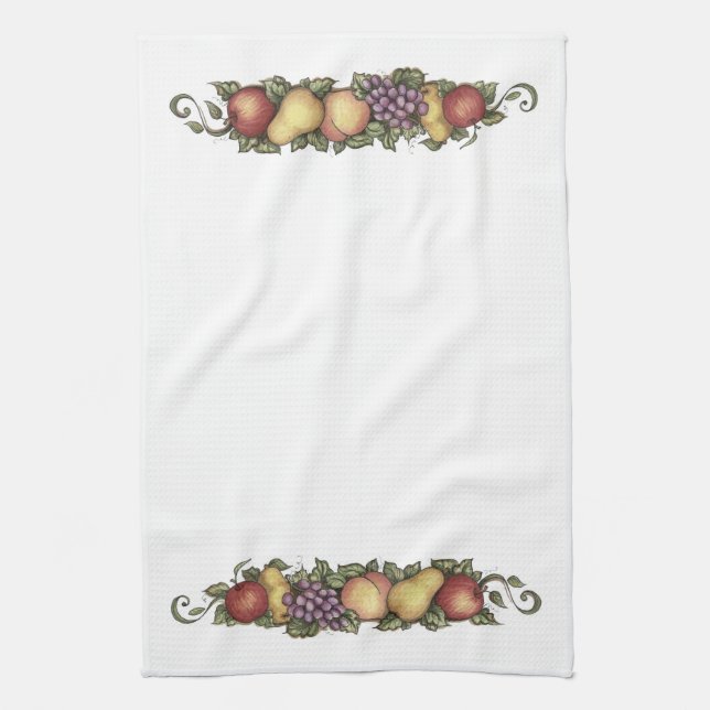 Con sabor a fruta - toalla de cocina (Vertical)