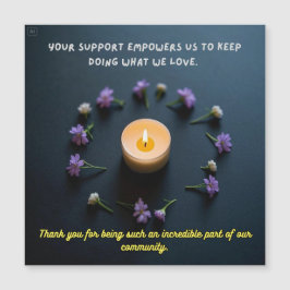 Con sincero agradecimiento