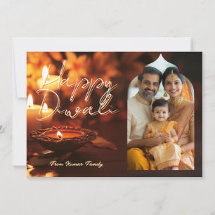 Con tarjeta de flama del Festival de personalizado