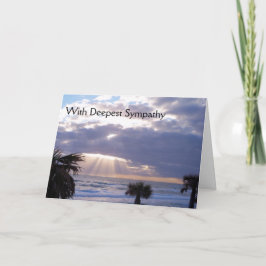 Con tarjeta de simpatía más profunda