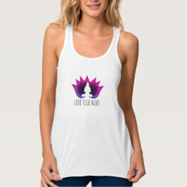 Con Tirantes AMO TU MENTE camiseta de yoga