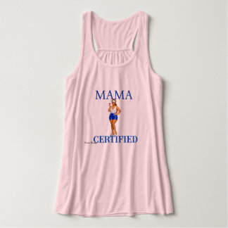 Con Tirantes Camiseta clásica de streetwear Mama certificada