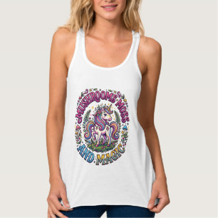 Con Tirantes Camiseta comercial de hongos musgo y magia de unic