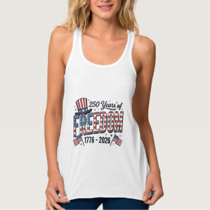 Con Tirantes Camiseta Conmemorativa Patriótica 250 Años de Libe