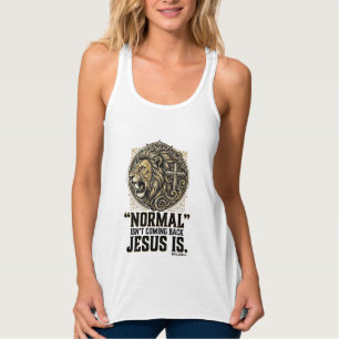 Con Tirantes Camiseta Cristiana Cruz León Jesús Está Volviendo