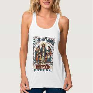 Con Tirantes Camiseta Cristiana de Familia Mixta de Jesús
