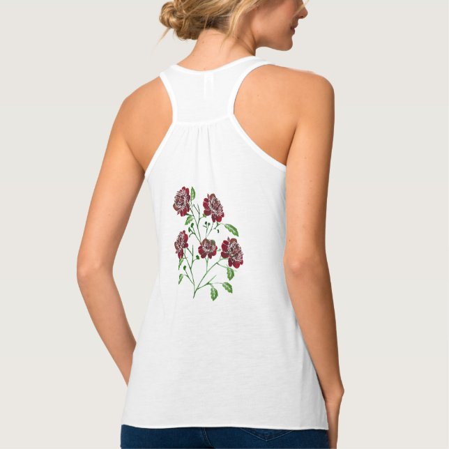 Con Tirantes Camiseta de cumpleaños (Reverso)