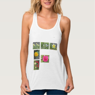 Con Tirantes Camiseta de flores