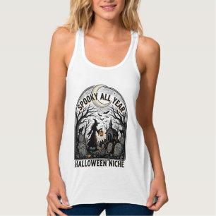 Con Tirantes Camiseta de Halloween todos los días Diseño espelu