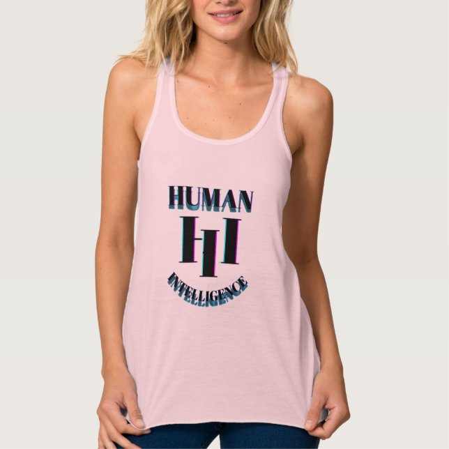 Con Tirantes Camiseta de INTELIGENCIA HUMANA (Anverso)
