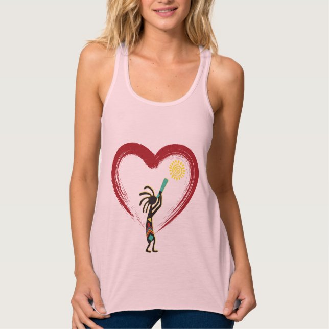 Con Tirantes Camiseta de Kokopelli (Anverso)