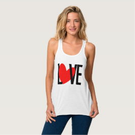 Con Tirantes Camiseta de Love Heart