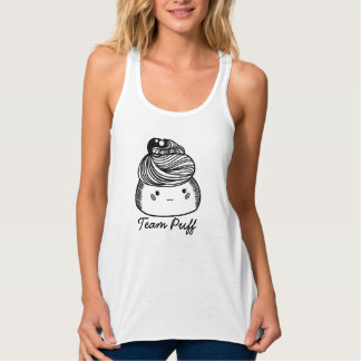 Con Tirantes Camiseta de postre diseños viables Cream Puff