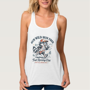 Con Tirantes Camiseta del Club de Trail Running 'Run Wild Run F