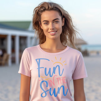 Con Tirantes Camiseta del divertido verano brillante