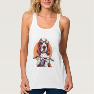 Con Tirantes Camiseta divertida de dibujos animados de un basse
