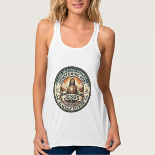 Con Tirantes Camiseta Esposa Militar de Jesús Esperando Esposa