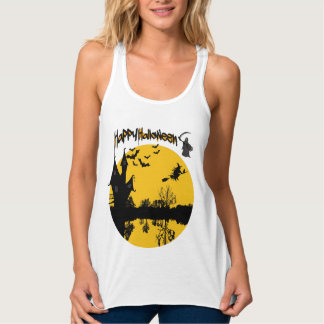 Con Tirantes camiseta feliz halloween