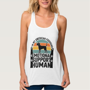 Con Tirantes Camiseta humana de apoyo emocional para American F