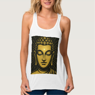 Con Tirantes Camiseta Ojo Tercero de Buda de Oro Despertar es
