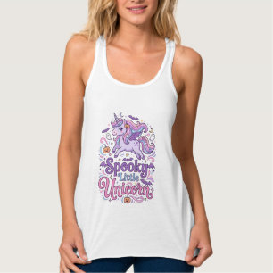 Con Tirantes Camiseta Retro Unicornio Espeluznante Unicornio Pe