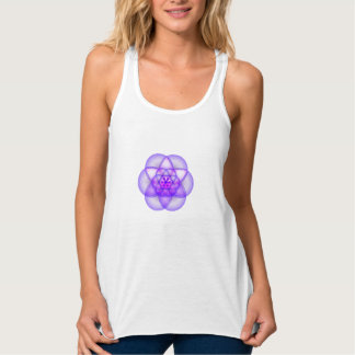 Con Tirantes Camiseta sin Mangas Femenina Semilla de Vida