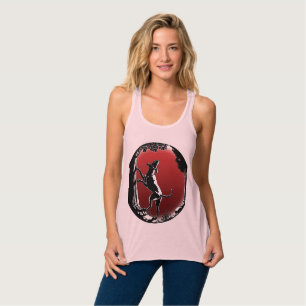 Con Tirantes Camiseta sin mangas Hound Dog para mujer Camiseta 
