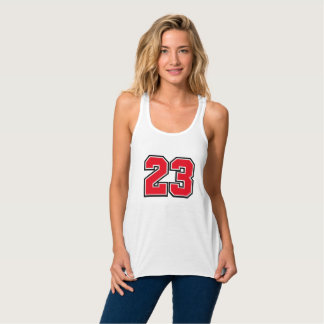 Con Tirantes Camiseta sin mangas número 23 de deportes universi