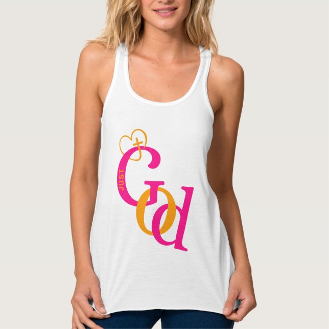 Con Tirantes Camiseta Solo Dios (Anverso)