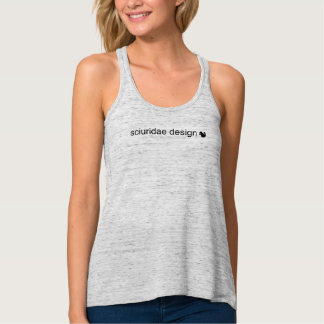 Con Tirantes camiseta superior del tanque de diseño científico,