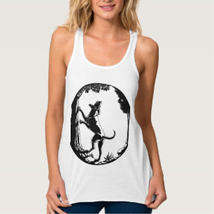 Con Tirantes Canto de perro honrado camiseta de perro camiseta