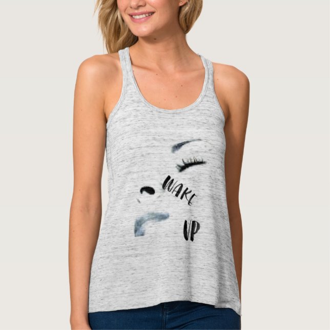 Con Tirantes despertar camiseta (Anverso)