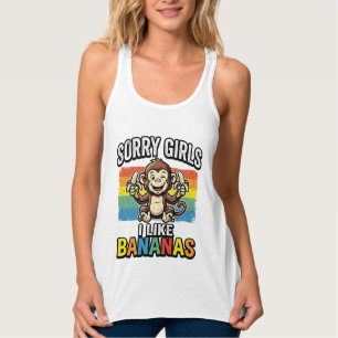 Con Tirantes Diseño de camiseta de grabado vintage de plátano d