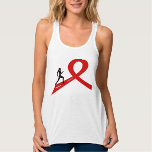Con Tirantes Funcionamiento para una causa - mujer en camiseta