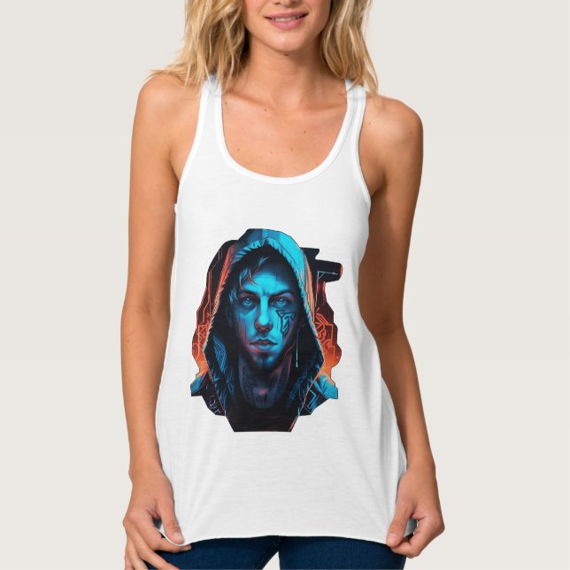 Con Tirantes La camiseta del rapero (Anverso)