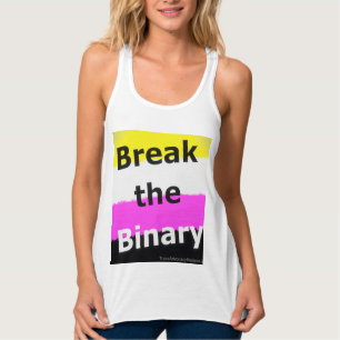 Con Tirantes Rompe el Binario - camiseta