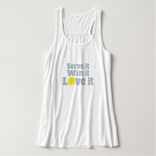 Con Tirantes Sírvalo, gánelo, ámelo camiseta de los deportes