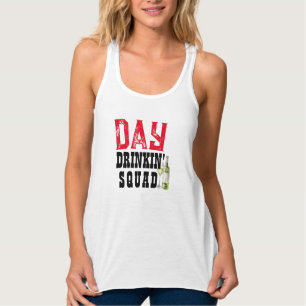 Con Tirantes Tanques Personalizados para Beber Vino - Camiseta
