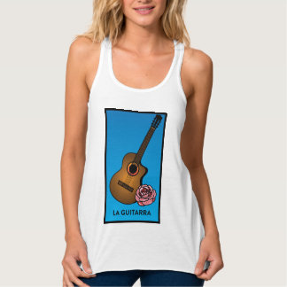 Con Tirantes Tarjeta Loteria La Guitarra (La guitarra) Camiseta