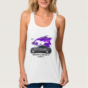 Con Tirantes Vestido de la camiseta de las mujeres del