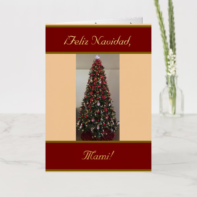 Con todo nuestro amor, marami, tarjeta de saludo e (Flor)