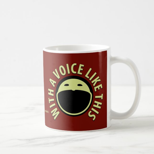 Con una voz tenga gusto de esta taza de café (Derecha)