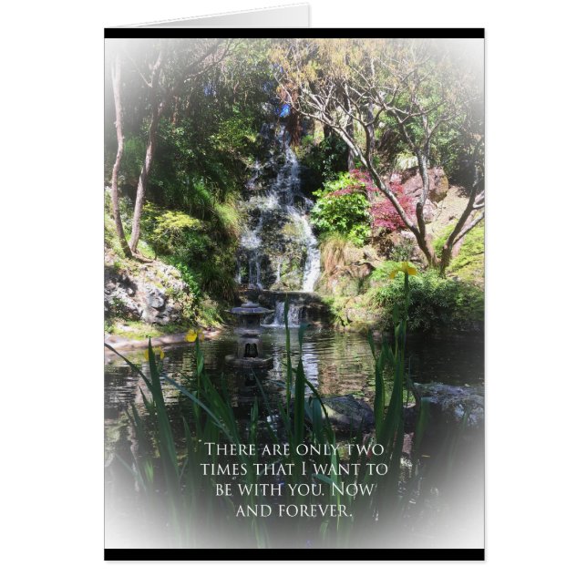 Con usted para carde ahora y para siempre (Frente)