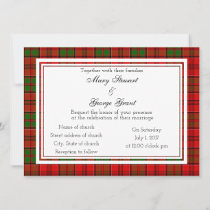 Conceder invitación a la boda escocesa