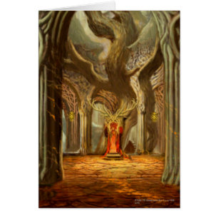 Concepto de habitación de árbol de bosque