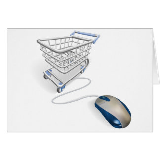 Concepto en línea de las compras del Internet